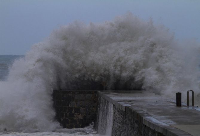 Temporal: foto en Deba