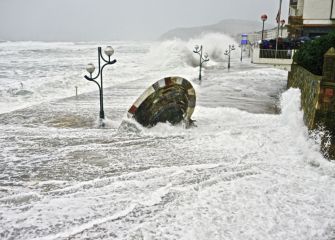 Temporal en la costa 