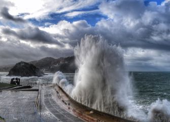 Temporal en Donostia