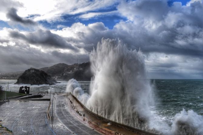 Temporal en Donostia: foto en Donostia-San Sebastián