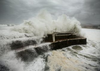 Temporal en Zarautz