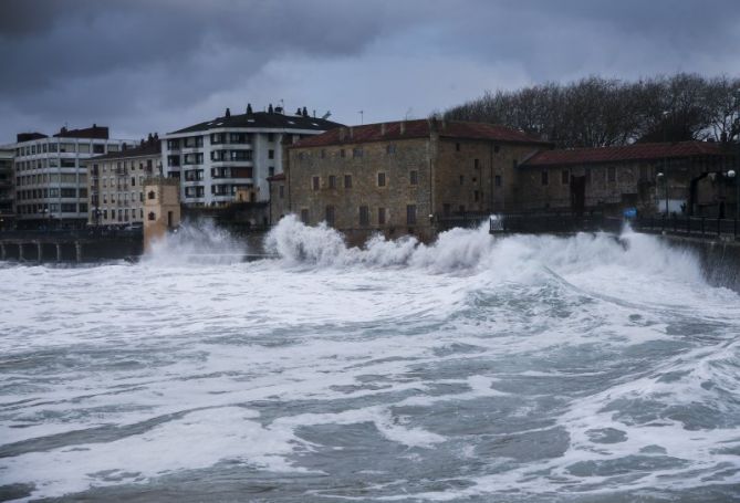 Temporal en Zarautz 2: foto en Zarautz