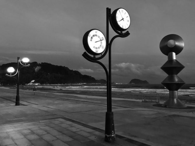 El tiempo: foto en Zarautz