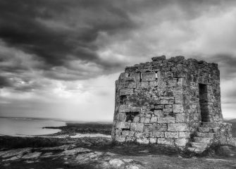 Torreón blanco y negro
