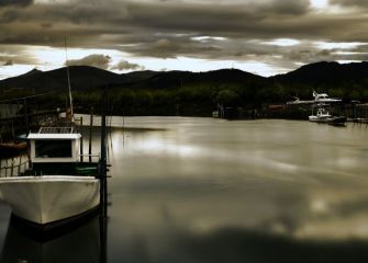 Tranquilidad sobre el agua