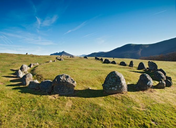 tumba megalitica : foto en Oiartzun