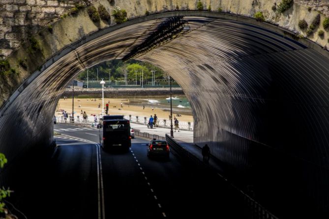 Túnel: foto en Donostia-San Sebastián