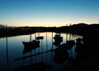 Txalupas en Hondarribi