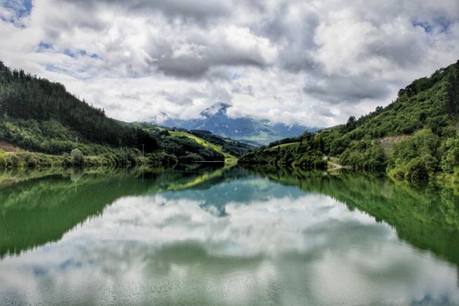 Txindoki: foto en Ikaztegieta