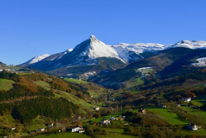 Txindoki (Desde Lazkao Mendi): foto en Orendain