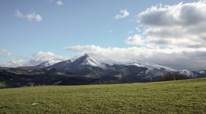 Txindoki zuri: foto en Lazkao