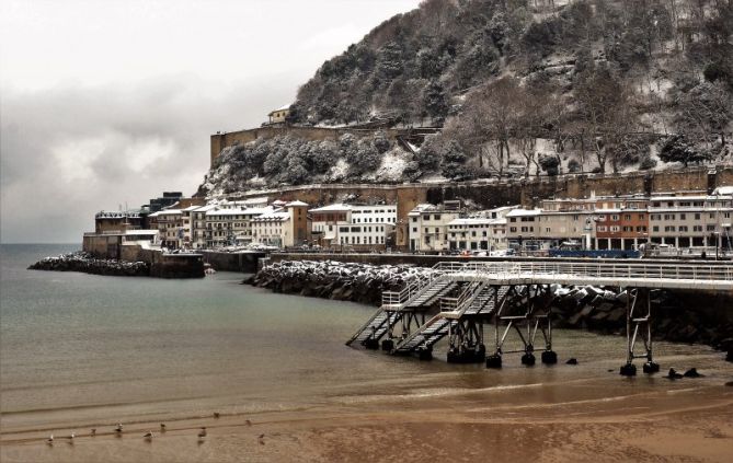 No es una estacion de esqui: foto en Donostia-San Sebastián