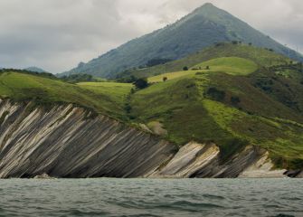 Vista marina del Flysch