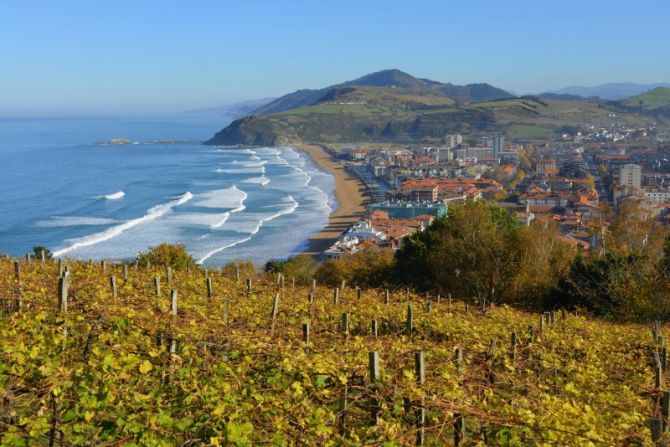 Zarautz en Otoño : foto en Zarautz