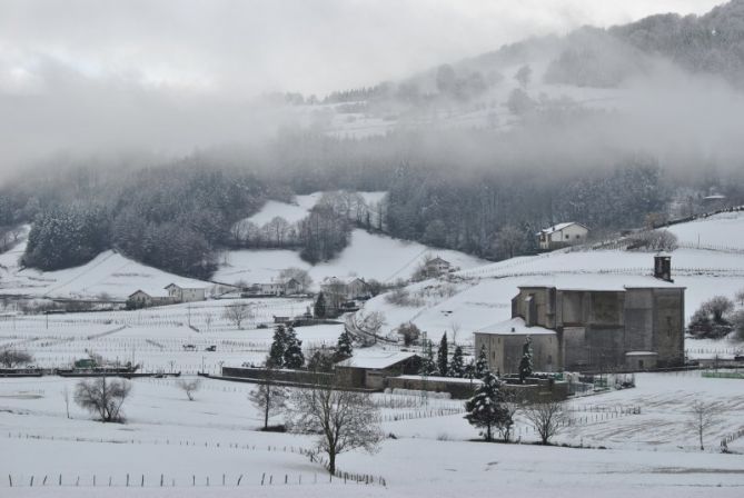 Zuria eta beltza - Blanco y negro: foto en Berastegi