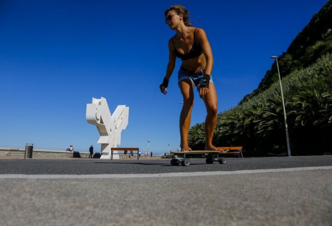 La Zurriola: foto en Donostia-San Sebastián