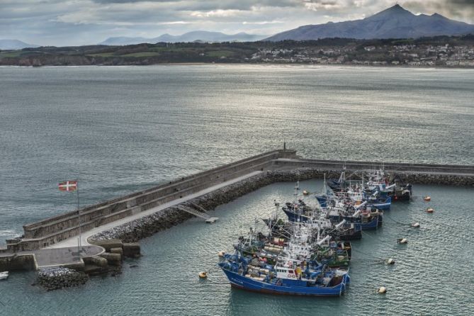 Amarre: foto en Hondarribia