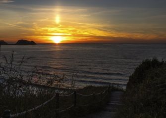 Cuando el verano nos da estas vistas.