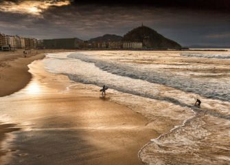 Disfrutando con las ultimas luces