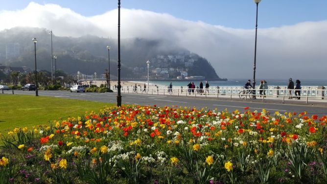 Igueldo se apaga: foto en Donostia-San Sebastián