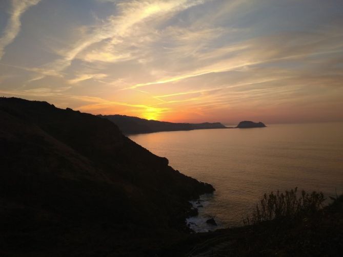 Momento de paz : foto en Zarautz