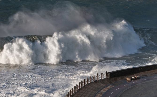 Paseo nuevo: foto en Donostia-San Sebastián