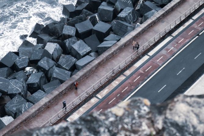 Perspectiva aérea: foto en Donostia-San Sebastián