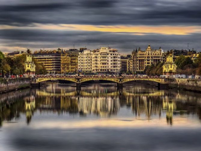 Río Urumea: foto en Donostia-San Sebastián