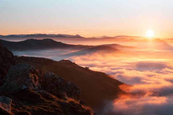 Alargando los días en diciembre: foto en Oiartzun