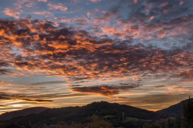 Amanecer en Irun: foto en Irun