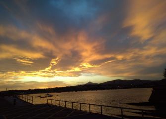 Amanecer con los ojos en francia