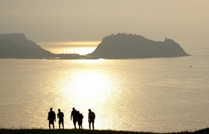 Amistad: foto en Zarautz