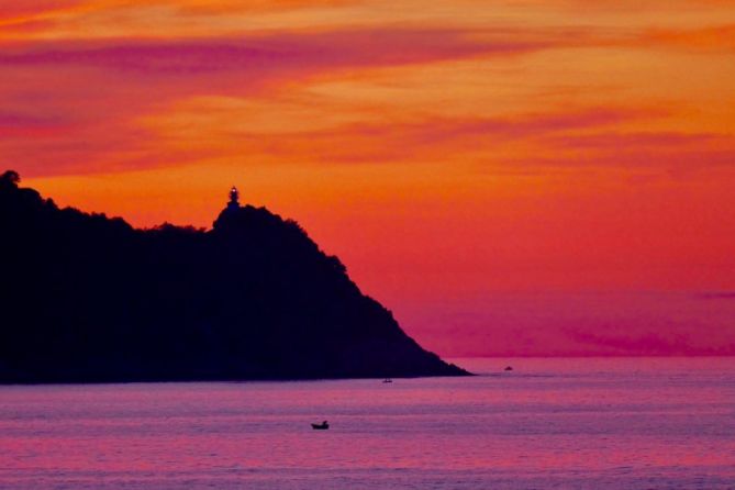 Atardecer : foto en Zarautz