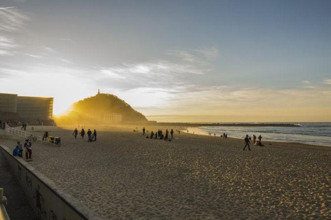 Atardecer: foto en Donostia-San Sebastián