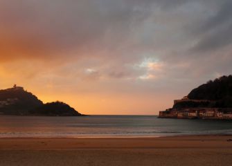 atardecer en la concha