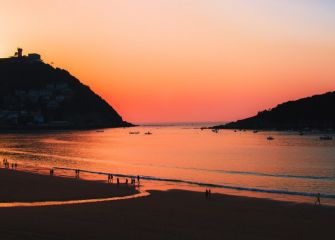 Atardecer en La Concha