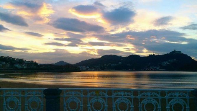 Atardecer en Donostia: foto en Donostia-San Sebastián