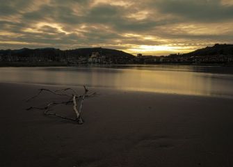 Atardecer en los humedales 