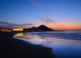 Atardecer en la Zurriola