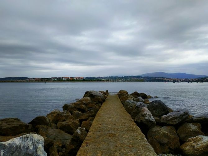 ¿Un baño?: foto en Hondarribia