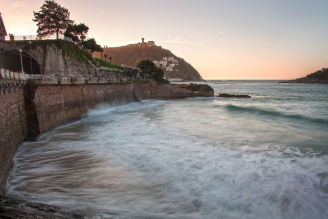 Mi bella Donosti y su marea viva.: foto en Irun