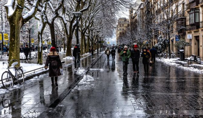 Boulevard donostiarra: foto en Donostia-San Sebastián