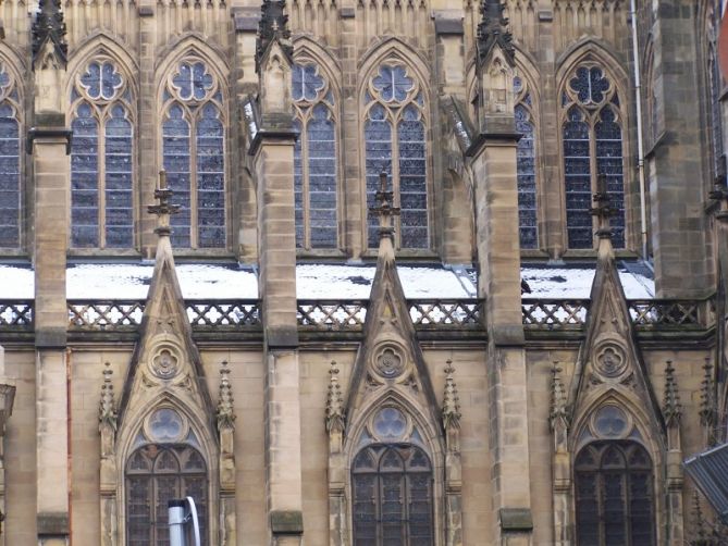 El Buen Pastor en invierno: foto en Donostia-San Sebastián