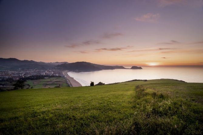 En busca del raton: foto en Zarautz