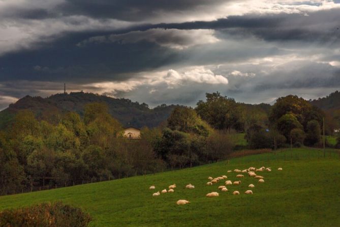 Calma aparente: foto en Donostia-San Sebastián