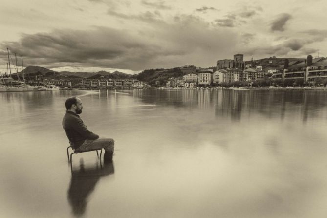 Cambio climatico: foto en Zumaia