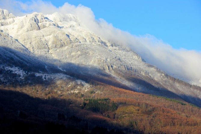 Cambio de estacion: foto en Zegama