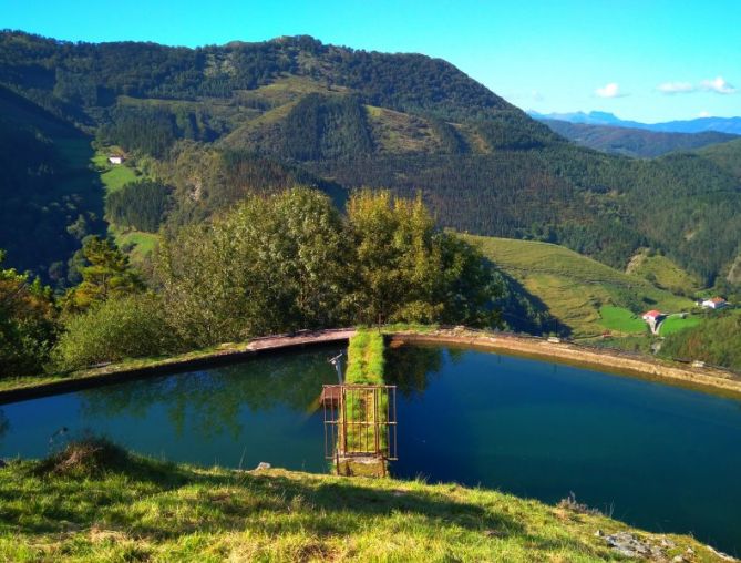 Canal de altura: foto en Zaldibia