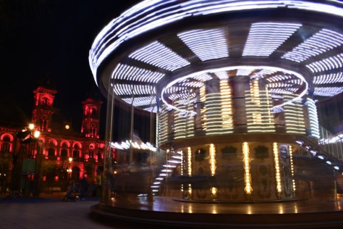 carrusel : foto en Donostia-San Sebastián