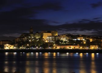 Cielo estrellado sobre Hondarribi